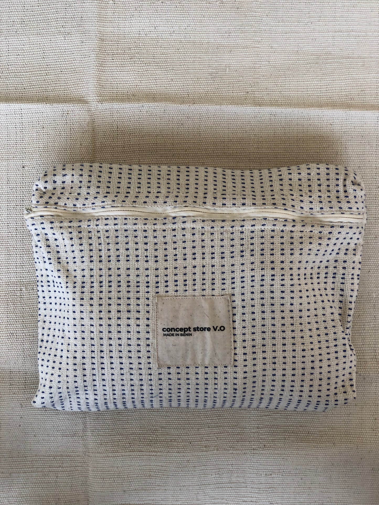 Pochette maxi 100% coton . Imprimé Hwen .