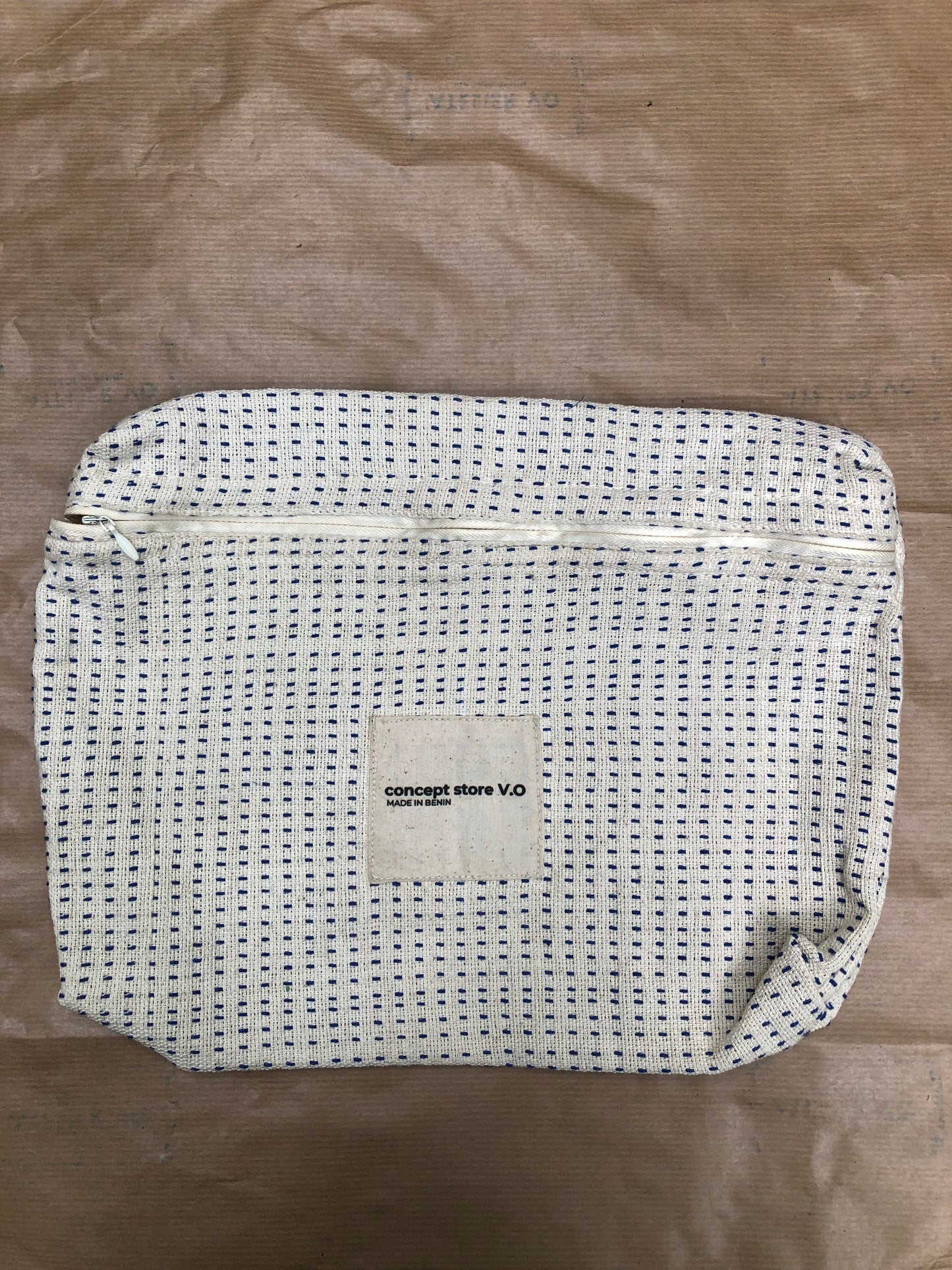 Pochette midi 100% coton . Imprimé Hwen .