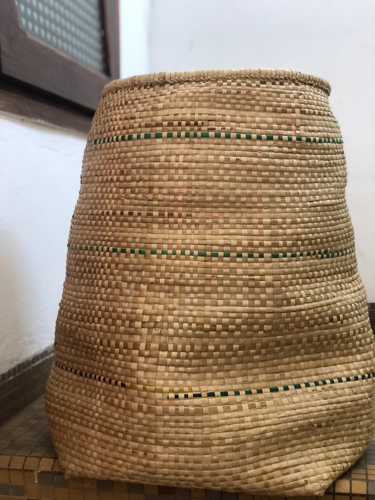 Plant fiber basket H 56 cm